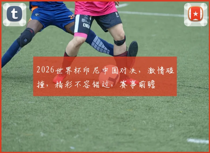 2026世界杯印尼中国对决，激情碰撞，精彩不容错过，赛事前瞻